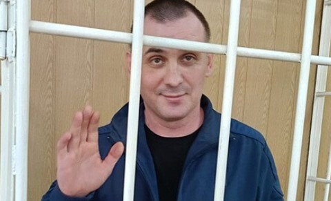 Игорь Нагавкин в зале суда. Фото предоставлено Натальей Шишлиной